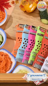 20warehouse มีดปอกเปลือกผลไม้ (คละสี) ที่ขูดมะละกอ มีดปอกอเนกประสงค์ มีดสไลด์ ที่ขูดชีส ตัด ซอย หั่น ปอก