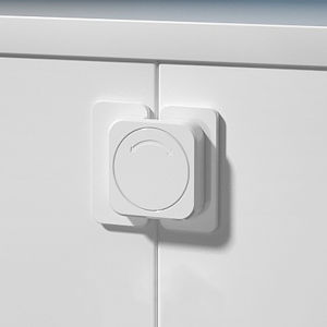 HamshMoc 1/2 Pieces Baby Cabinet Drawer Security Protector Multifunction Kid Door Lock Anti-Pinch Children Safety Lock Buckle for Refrigerator Stop Accidents Child Protection