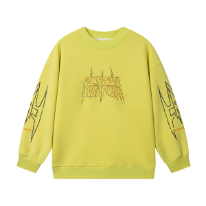 Fulongzai New Parent-Child Clothing Autumn Winter Thickened Fleece Hoodie for Boys And Girls Trendy Comfortable Cotton Polyester