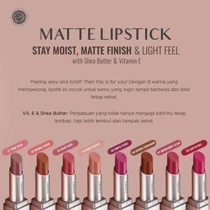 azzura matte lipstik with vitamin e