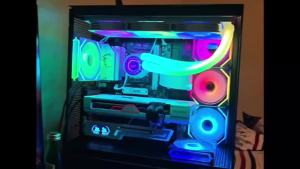 Flexible 5V ARGB LED Neon Tube Light Strip Cover Sleeve For chassis AIO 120 240 360 CPU Water Liquid Cooler Modding Decorative