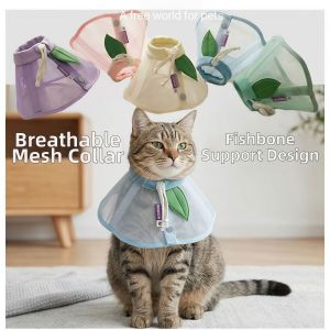 Pet Anti-lick Neck Collar Light and Breathable Mesh Post-surgery Protection