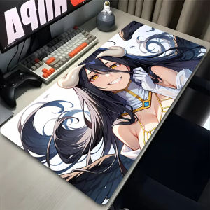 Mouse Pad O-overlord Albedo Gaming Mouse Pad Smooth A Surface Anti Slip Base Mouse Pad Suitable PC Gamers Household Keyboard Pad