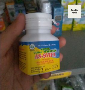Kapsul Gurah As-syifa Membersihkan Lendir Melegakan Tenggorokan | Bantu Atasi Batuk Asma Dan TBC