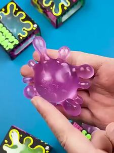 Schylling | Glitter Ice‑Cream Squishy Sensory Squeeze Fidget Stress Toy