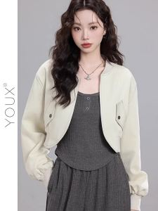 YOUXIANG | Áo Khoác Cardigan Pha Trộn Dành Cho Mùa Thu