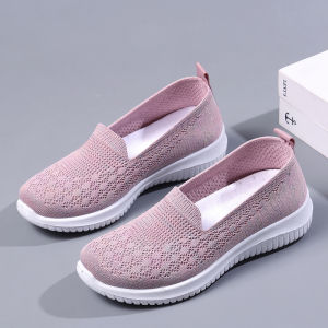 Authentic Leisure Sports Shoes for Elderly Women Anti-Slip Breathable Slip-On Beijing Cloth Shoes Summer Collection