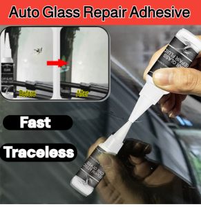 Windshield Glass Repair Kit Professional Cracked Scratched Window Restore Fluid Quick Car Glass Fix Liquid
