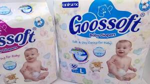 Penghantaran dari China [2025] Pihak kilang GOOSSOFT Ada Stok Lampin Bayi Afrika Eksport Lampin Pembungkusan Bahasa Inggeris Penuh 3.8