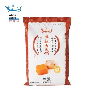Baking Ingredient White Shark Special Powder for Water Grinding Rice Noodles Korean Style Cheese Rice Noodles Stir-Fry Rice Noodles 500g