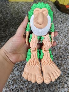 Mô hình 3d - Nhân vật Brr brr patapim - vũ trụ brain rot