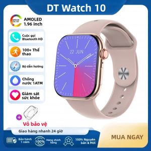 Đồng Hồ Thông Minh DT Watch X Mini Màn Hình AMOLED NFC Theo Dõi Sức Khỏe Thể Thao Tương Thích Với iOS Và Android Có Menu 3D Video Trợ Lý Giọng Nói Dành Cho Nam Và Nữ