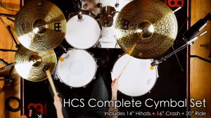 Meinl ฉาบกลองชุด ฉาบแบบชุด Cymbal Set รุ่น HCS