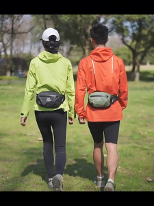 AONIJIE FH2502 Túi Đeo Hông Đi Bộ Đường Dài Chống Thấm Nước Cho Nam Nữ Ví Thường Ngày Thắt Lưng Điện Thoại Cỡ Lớn Cho Nữ Túi Đeo Hông Du Lịch Bằng Vải Bạt