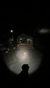 Lampu LED DRL Oval Putih F2 Foglamp Kota Senja Mobil Motor Tanpa Kipas