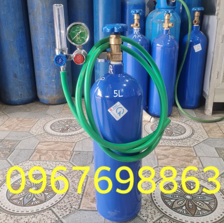Trọn Bộ Bình Khí Argon Hàn Tig 5Lít | Lazada.vn