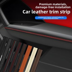 NAILI | Self-Adhesive Leather Trim Stripe for Land Rover Interior Gaps