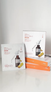 Mặt Nạ Neogen Serum X3 Dưỡng Trắng Mờ Thâm Neogen Real Vita C Mask 22% 28g Hàn Quốc (Chính hãng)