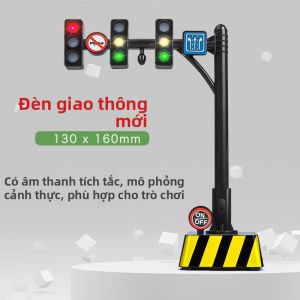 Đồ Chơi Đèn Giao Thông Có Âm Thanh và Ánh Sáng Dành Cho Trẻ Em