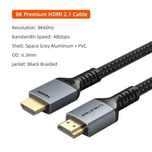 Cabletimes | CABLETIME 8K HDMI 2.1 Cable 48Gbps Ultra High-speed 60Hz 4K 120Hz for PS5 PS4 Xiaomi TV Box 8K 2.1 4K 2.0 HDMI-Compatible Splitt
