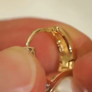 hikaw 10 k saudi gold pawnable earrings womens small fragrance south sea white pearl zircon elegant jewelry for moms gift uniquely designed and beautifully gifted hypoallergenic