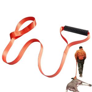 Multipurpose Hunting Drag Rope & Belt – Heavy-Duty Deer Harness with Handle for Outdoor Farm Use Game Recovery