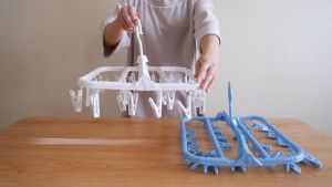 32 Clips Drying Hanger: A Strong & Windproof Multi-use Sock Hanger