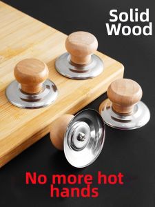 Heat-Resistant Wooden Pot Handle
