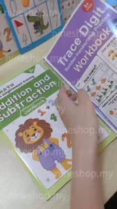 Math Workbook Prasekolah Exercise Writing Practice Number Tracing 0 To 100 Counting Book Addition And Subtraction For Kids Buku Latihan Matematik Educational Books