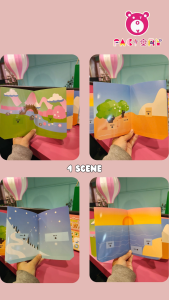 DIY 3D QUIETBOOK 4 BACKDROP STICKER CRAFT KIDS PLAY GFT00226