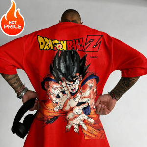 Bandai | Dragon Ball Son Goku Super Saiyan Harajuku Men 2026 Summer Oversized T-Shirt Top Loose Women Streetwear Casual Short Sleeve Tee