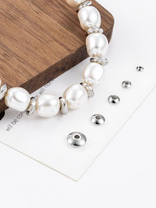 ลูกปัดไททาเนียม ลูกปัดแยก ลูกปัดแบบอวกาศ ลูกปัด DIY แฮนด์เมด อุปกรณ์ทำเครื่องประดับ ลูกปัดอุปกรณ์เครื่องประดับ