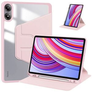 360° Rotating Stand Tablet Case for Xiaomi Poco Pad M1 X1 11.2 Mini Redmi K Pad 2 Pro 8.8 12.1 Inch 2025 Acrylic Pen Holder Cove