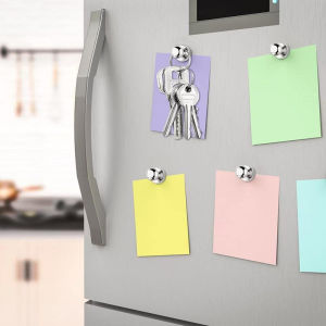 New Metal Strong Magnet Powerful Magnetic Push Pins Thumbtack for Refrigerator Whiteboard Office School Multi-functional DIY Use