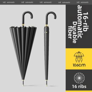 MUZHOUYU | Wind-Resistant Reinforced Business Umbrella 24 Ribs