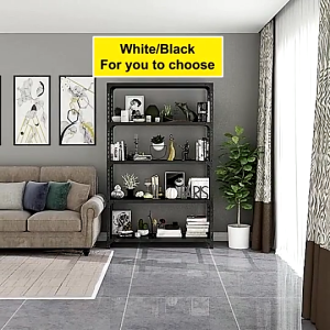 5-Layer Boltless Steel Rack Shelves Load Capacity of 500KG Ideal Metal Rack OrganizerTool Storage Shelving Multi-Purpose