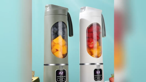 Rechargeable Juicer Plastic Wireless Portable 450ml 12 Blade Blender Ice Crusher Juicing Cup Household Mixing Juicer