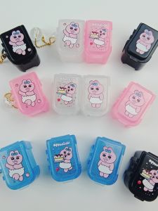 Cartoon Rabbit Urinal Cake Three Grids Seven Days a Day Medicine Box Cute Storage Organizer for Home And Family Use