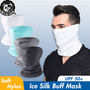 Musion Face Cover Ice Silk Cool Feeling Quick-Drying Buff Anti Dust UV Bandana Headband Scarf