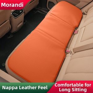MORANDI | NAPPA Leather Car Seat Cushion for All Seasons Breathable Comfort