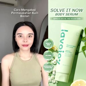 LVJ lavojoy Solve It Now Body Serum | Body Lotion untuk Melembabkan Kulit Sensitif Merawat Kulit Berjerawat