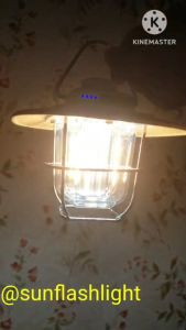 โคมไฟRetro สวยคลาสสิค แสงอุ่น ปรับแสงได้ 3700 K - 6500 K เปิดนานสุด 60 ชม.ต่อเนื่อง ชาร์จ USB Type C