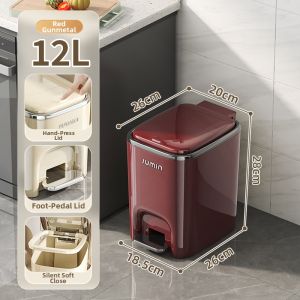 MMZECE | Luxury Modern High Capacity Household Waste Bin
