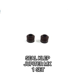 Seal Klep Jupiter MX (Harga Per Set Isi 2) - Sil Siel Karet Batang Klip Valve Stem Jupiter MX 135 Old Lama New Baru Vixion Old Lama Vixion New NVL NVA