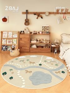 ZHIBAIJIA | Waterproof Washable Child Play Area Rug