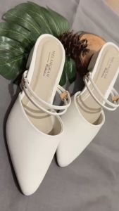 Melangkah Collection Felicia Mules Wanita Hak 3cm Sandal Wanita Kekinian