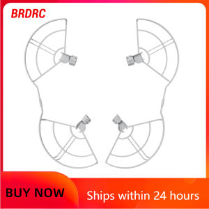 BRDRC Propeller Guard for DJI Mini 4 Pro Drone Quick Release Propellers Protector Props Wings Blades Paddle Cage Cover Accessory