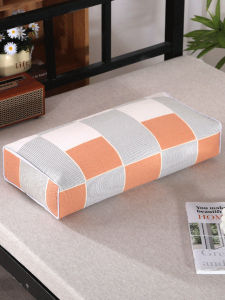 หมอนอิงคervical สำหรับนอนในหอพักนักเรียน หมอนอิงทรงสี่เหลี่ยมผืนผ้า ด้านในเป็นเปลือกข้าวโพด หมอนอิงเสริมคervical สำหรับผู้ใหญ่