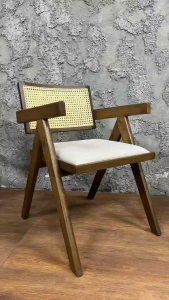 Dining Chair/ Rattan Dining Arm Chair /Kerusi Makan / ATTIC FURNITURE KAYLA RATTAN DINING ARM CHAIR