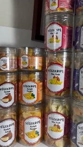 Keripik Ubi Madu 750 mL Toples